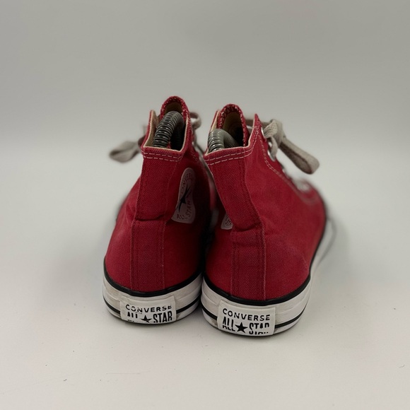 Converse all star red high top kids size 3 - Picture 4 of 6